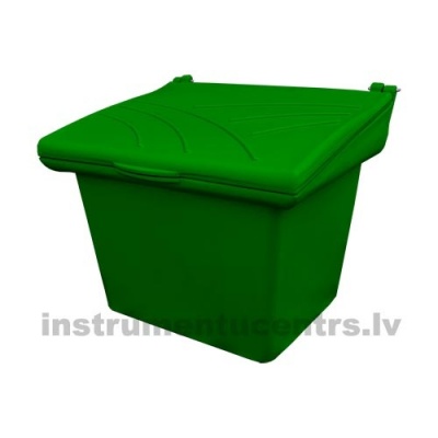 Sāls-smilts konteiners 250 litri (zaļš)