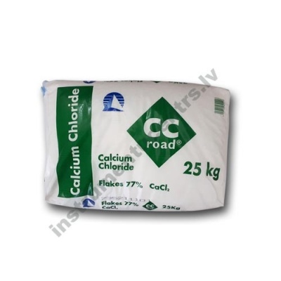Kalcija hlorīds 77% (CaCl) pretputekļu reaģents 25kg (Somija)