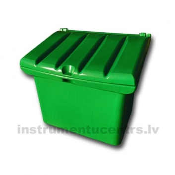 Sāls-smilts konteiners 120 litri (zaļš)