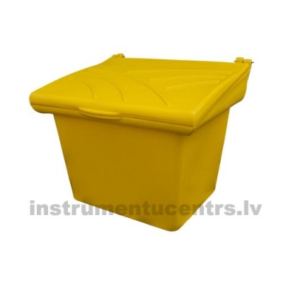Sāls-smilts konteiners 250 litri (dzeltens)