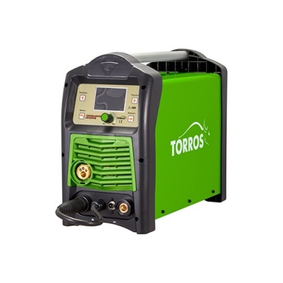Metināšanas pusautomāts TORROS MIG 200 DoublePulse (M2009) LCD ar 4 ruļļiem