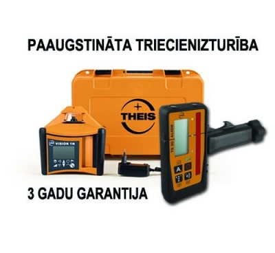 Lāzera nivelieris THEIS VISION 1N TE90 mm displejs