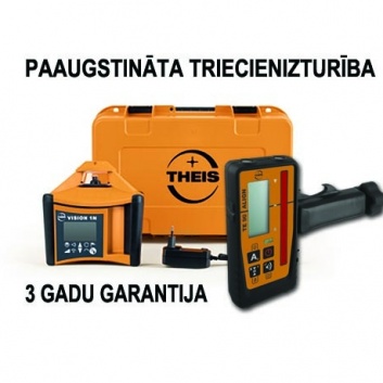 Lāzera nivelieris THEIS VISION 1N TE90 mm displejs