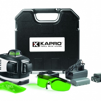 Lāzera nivelieris Kapro PROLASER 3D All-Lines Green 883HG zaļš stars