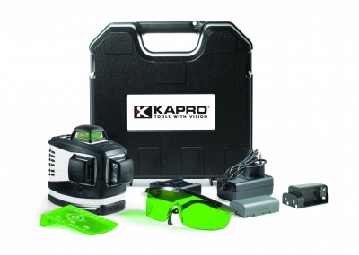 Lāzera nivelieris Kapro PROLASER 3D All-Lines Green 883HG zaļš stars