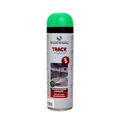 SOPPEC Track Marker luminiscējoša krāsa marķēšanai 500ml, zaļa