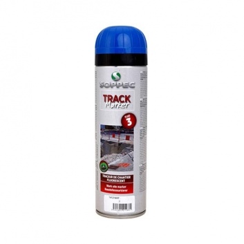 SOPPEC Track Marker luminiscējoša krāsa marķēšanai 500ml, zila
