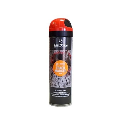 SOPPEC Track Marker luminiscējoša krāsa marķēšanai 500ml, sarkana