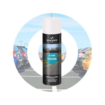 SOPPEC TRACING līniju marķēšanas krāsa 500ml, balta