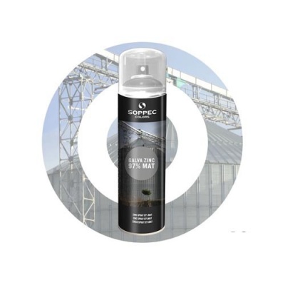 SOPPEC GALVA Cinks 500ml, matēta 97%