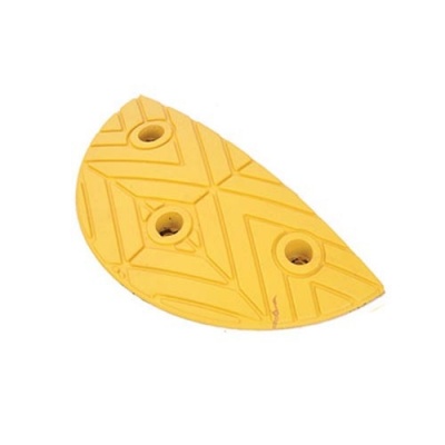 G40 gumijas ātruma slāpētāja gala posms (dzeltens) 400x200x50 mm