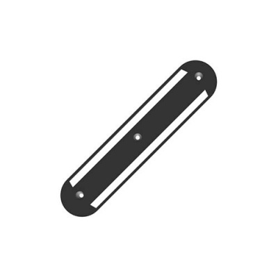 Stāvvietu atdalīšanas barjera 70cm melna