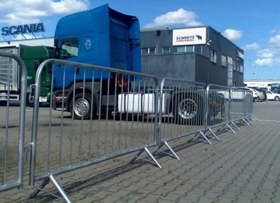 Metāla barjera cinkota 2,3m
