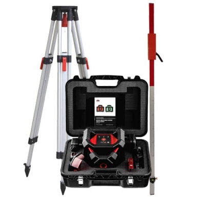 Rotējošā lāzera niveliera ROTARY 400HV NEW komplekts