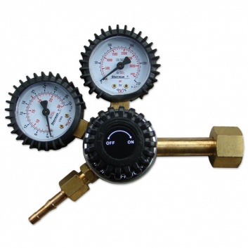 Sherman Mouse reduktors Argons/CO2 RU W 26.44 (G3/4) vītne 200 bar