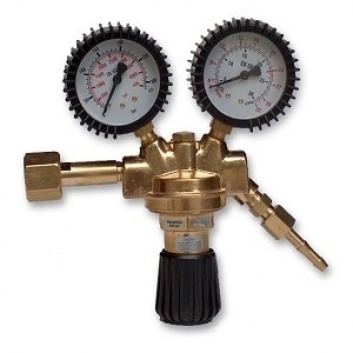 Sherman reduktors Ar/CO2 AGA W21,8 vītne Turbo 200 bar