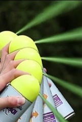 SOPPEC 360° Ideal Spray luminiscējoša krāsa marķēšanai darba vietā 500ml, oranža