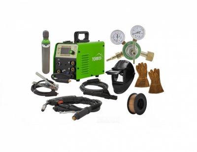 Metināšanas pusautomāta TORROS MIG-120 Pulse (M1202) Komplekts