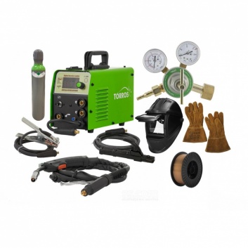 Metināšanas pusautomāta TORROS MIG-120 Pulse (M1202) Komplekts