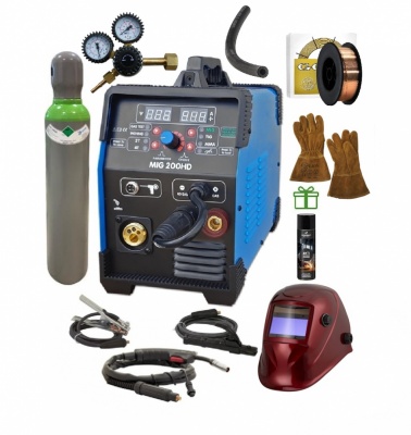 SHERMAN MIG 200HD metināšanas pusautomāta komplekts