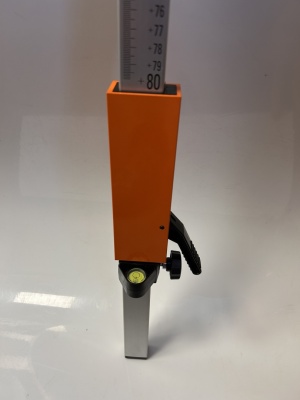 Mērlata lāzera nivelierim ar klipša fiksāciju 3.5m