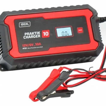Lādētājs CHARGER 10 LCD 6/12V