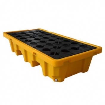 Bīstamo produktu savācējtvertne 2 mucām 200L