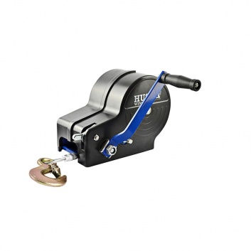 BST R 2500 lbs rokas vinča ar tērauda trosi un apvalku HUSAR