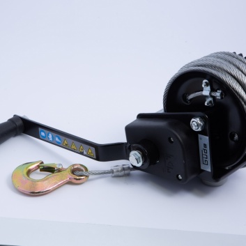 Būvgružu novadcauruļu rokas vinča 20m