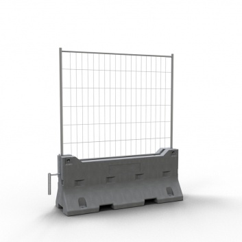 Triecientestēta betona barjera ar žogu SET 1